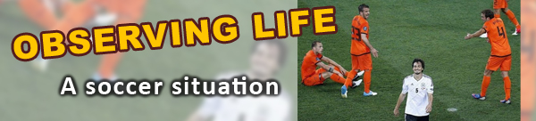 Observing Life: A soccer situation