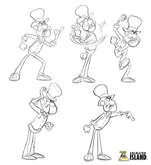 Angry Poses for Animation