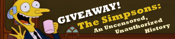 Giveaway: The Simpsons Unauthorized History