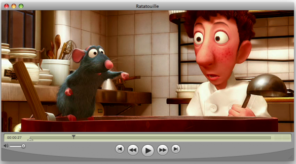 Animation shown in Quicktime