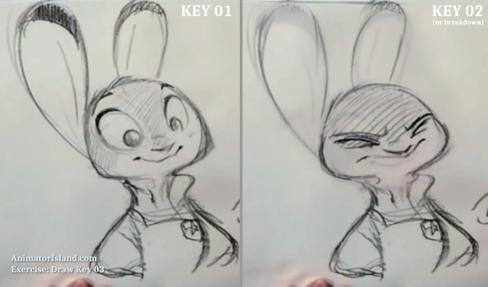 Animation Exercise: Judy Hopps Keyframe
