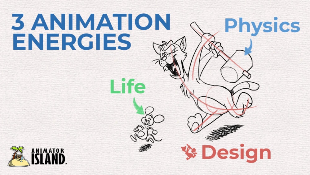 The best way to learn animation: 3 forms of energy - Animator Island