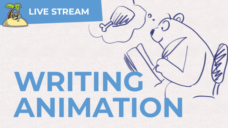 Writing animation – live stream