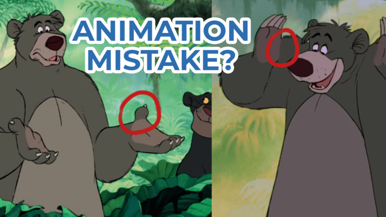 Did you notice this in the Jungle Book?