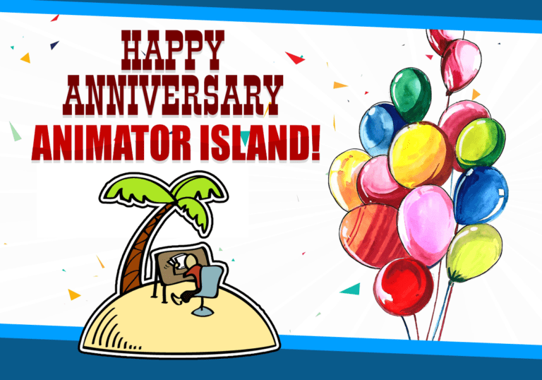 Will you look at that? Animator Island is 10 years old!